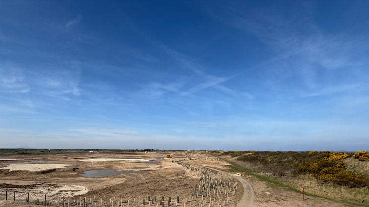 Stunning image of Sandilands shows progress in March 2025